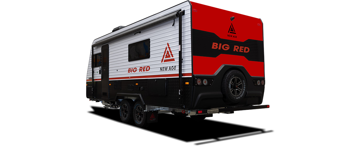 Big Red 19 Ft Ensuite Rear 3/4